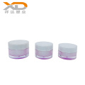 Wholesale 30ml 50ml 100ml round plastic cosmetic pump lotion acrylic bottle